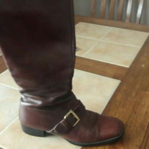 Italian leather boots vintage in good shape